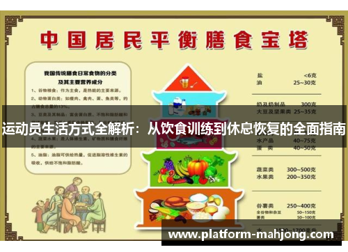 运动员生活方式全解析：从饮食训练到休息恢复的全面指南